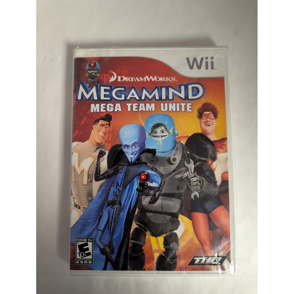 Megamind: Mega Team Unite - (Nintendo Wii, 2010) - Sealed